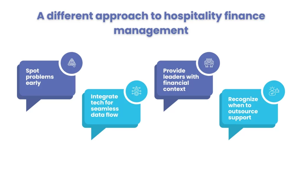 A different approach to hospitality finance management