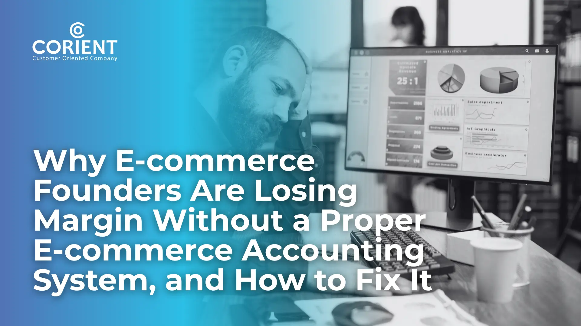 E-commerce accounting system helping founders track margins, expenses, and profitability