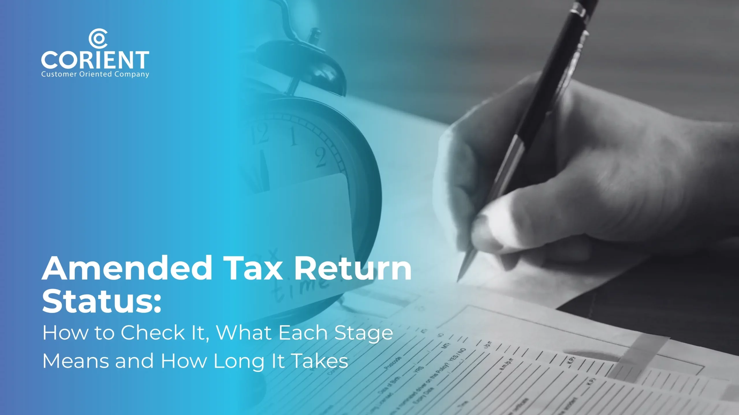 Amended Tax Return Status: How to Check It, What Each Stage Means and How Long It Takes